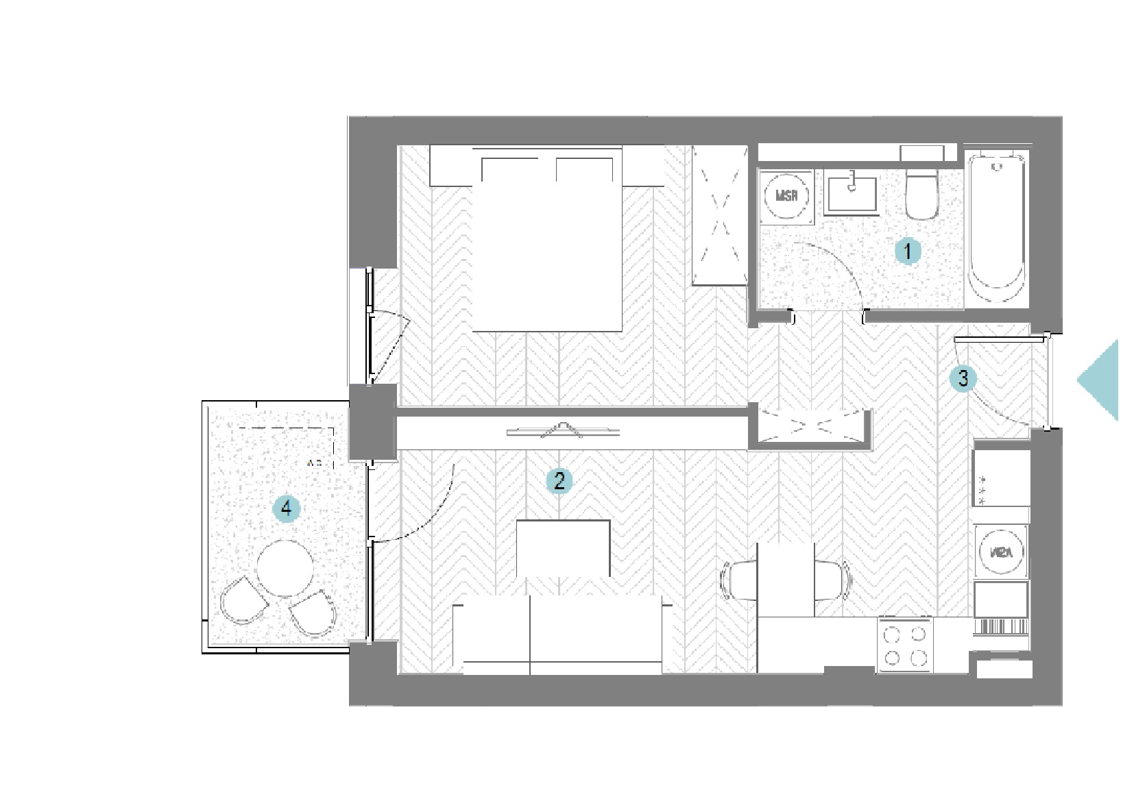 Studio S08 Faza 3 Silk District