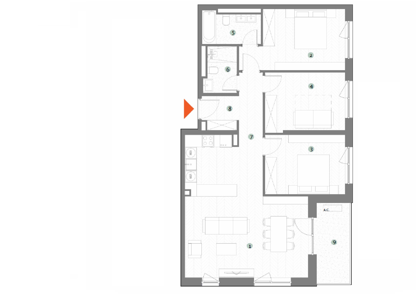 Plan 4 camere 3R11_LOOM_ 22.07.2025
